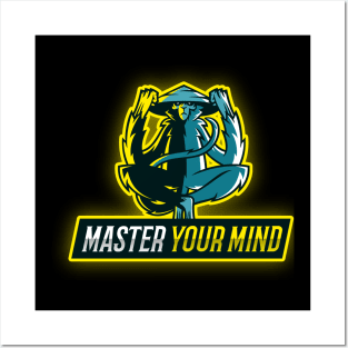 Master Your Mind Posters and Art